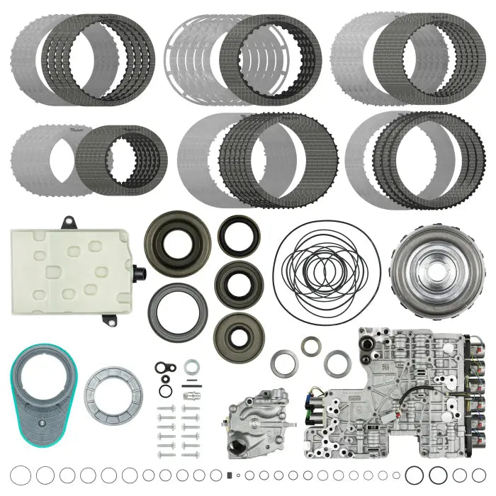 10R60 CATEGORY 3 FORD BRONCO, FORD EXPLORER EXTRA CAPACITY REBUILD KIT WITH SUNCOAST PRO-LOC VALVE BODY
