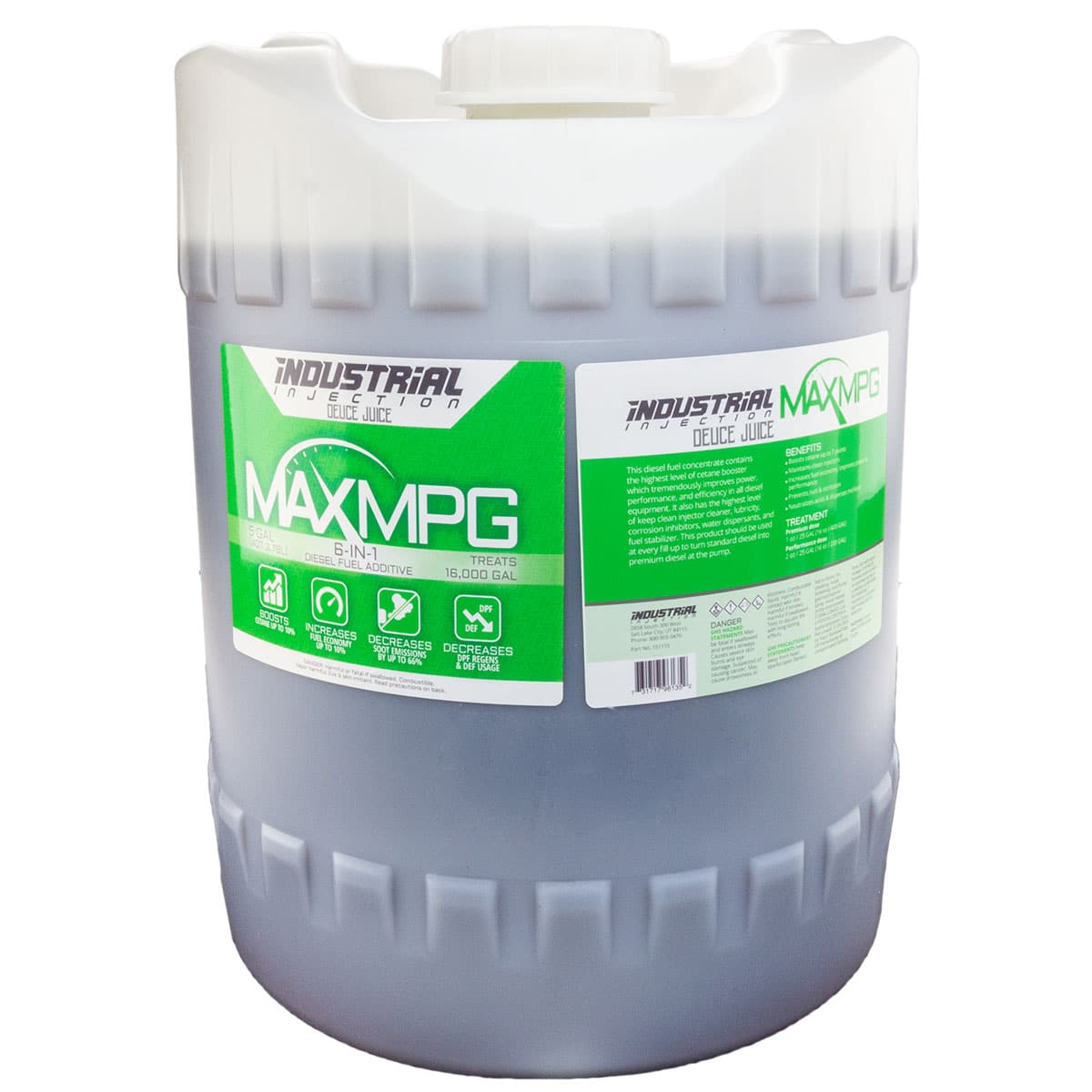 MaxMPG All Season Deuce Juice Additive 5 Gallon Container Industrial Injection Industrial Injection