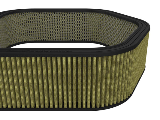 Magnum Flow Round Racing Air Filter w/ Pro Guard 7 Media 20 Inch L x 20 Inch W x 5.35 Inch H w/ Expanded Metal aFe Power