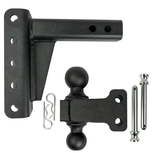 2.0 inch Medium Duty 4 inch Drop/Rise Hitch BulletProof Hitch
