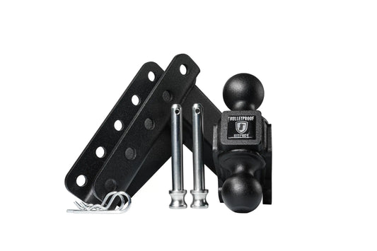 2.5 inch Medium Duty 4 inch Drop/Rise Hitch BulletProof Hitch