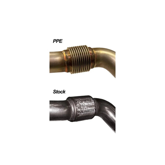 PPE 2003.5-2004 Ford 6.0L OEM Performance Up-Pipes use with round EGR cooler 316119503