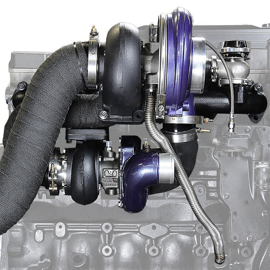 ATS Aurora 4000/7500 Compound Turbo System Fits 2003-2007 5.9L Cummins