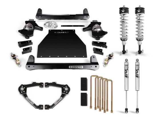 6-Inch Performance Lift Kit with Fox Ps Ifp 2.0 Shocks For 2014-2018 Silverado/Sierra 1500 2WD/4WD With OEM Stamped Steel/Cast Aluminum Control Arms Cognito Cognito Motorsports