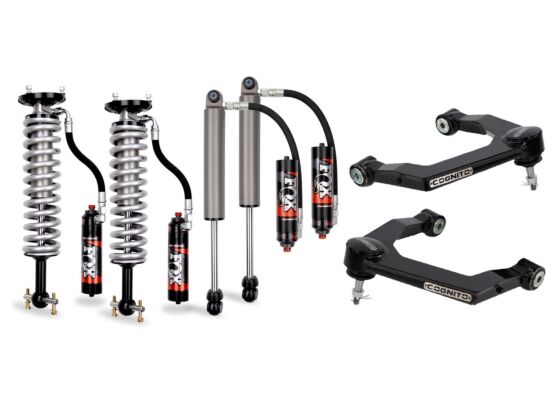 3-Inch Elite Ball Joint Leveling Kit with Fox 2.5 Elite Performance Series Shocks for 2019-2024 Silverado/Sierra 1500 2WD/4WD Cognito Cognito Motorsports