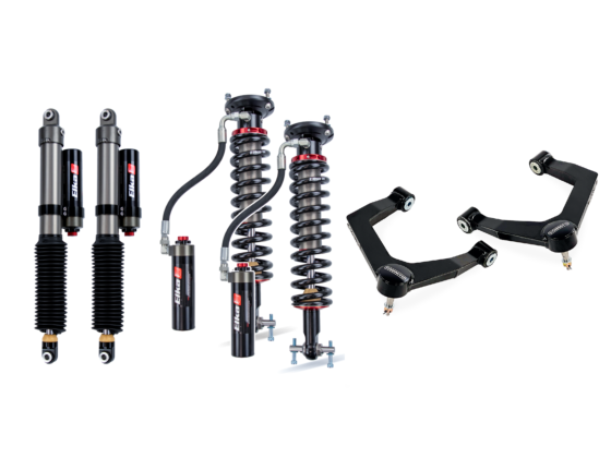 1-Inch Elite Leveling Kit With Elka 2.5 Shocks for 2019-2024 Silverado Trail Boss/Sierra AT4 1500 4WD Cognito Cognito Motorsports