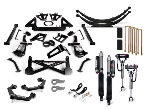 12-Inch Elite Lift Kit with Elka 2.5 Reservoir Shocks For 2020-2024 Silverado/Sierra 2500/3500 2WD/4WD Cognito Cognito Motorsports