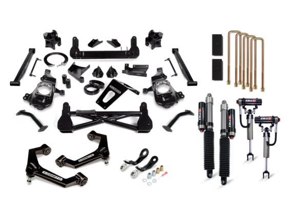 7-Inch Premier Lift Kit with Elka 2.5 Reservoir Shocks For 2020-2024 Silverado/Sierra 2500/3500 2WD/4WD Cognito Cognito Motorsports