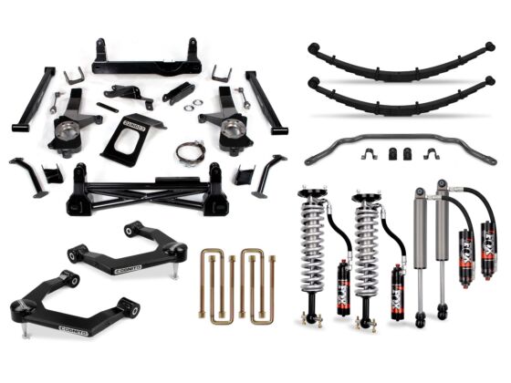 8-Inch Elite Lift Kit with Fox 2.5 Elite Performance Series Shocks for 2019-2024 Silverado/Sierra 1500 2WD/ 4WD, Including AT4 and Trail Boss Cognito Cognito Motorsports