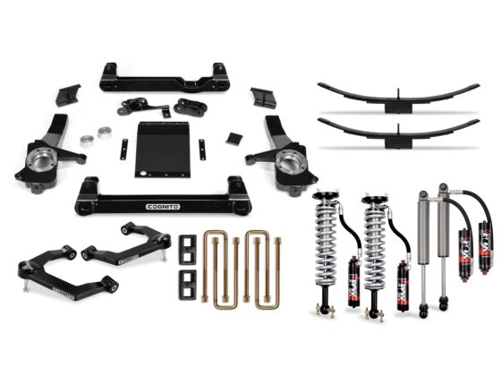 6-Inch Elite Lift Kit with Fox 2.5 Elite Performance Series Shocks For 2019-2024 Silverado/Sierra 1500 2WD/4WD Including AT4 and Trail Boss Cognito Cognito Motorsports