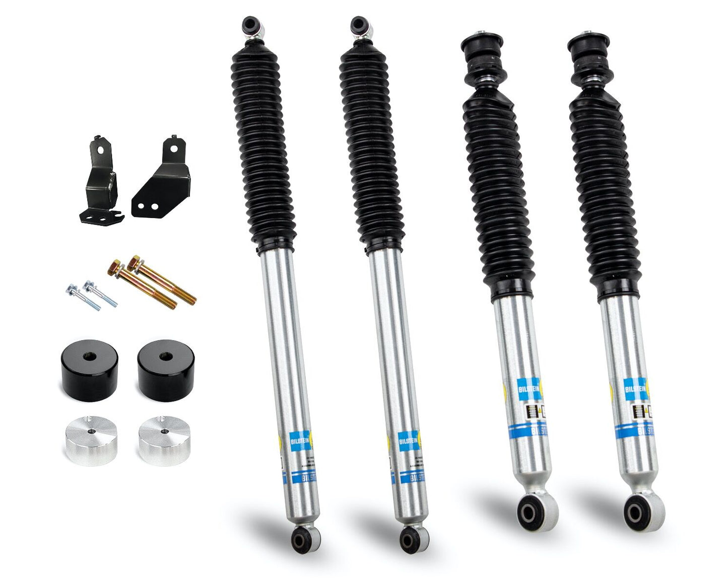2-Inch Economy Leveling Kit With Bilstein Shocks For 2017-2024 Ford F-250/F-350 4WD Trucks Cognito Cognito Motorsports