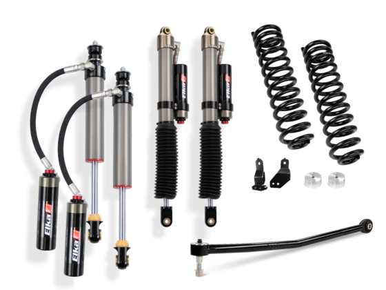 2-Inch Elite Leveling Kit with 2.5 Elka Remote Reservoir Shocks for 2017-2019 Ford F-250/F-350 4WD Cognito Cognito Motorsports
