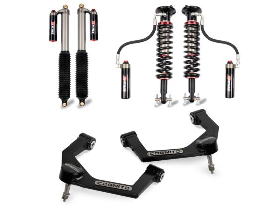 2.5-Inch Elite Leveling Kit with Elka 2.5 Reservoir shocks for 2021-2023 Ford F-150 4WD Cognito Cognito Motorsports