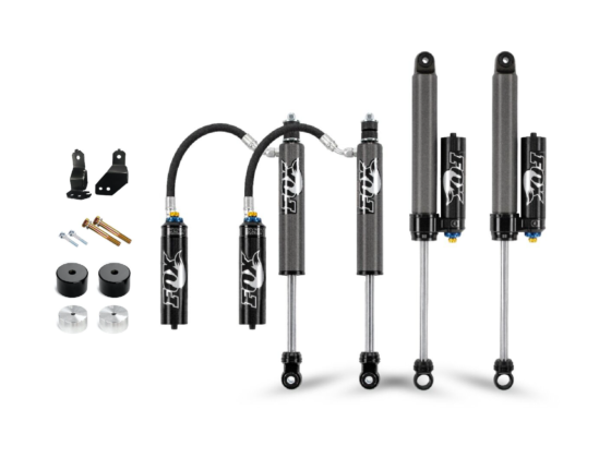 2 Inch Premier Leveling Kit with Fox 2.5 Reservoir Shocks for 2017-2024 Ford F250/350 4WD Cognito Cognito Motorsports