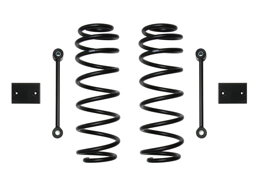 2018-2023 Jeep Wrangler JL 2.5 Inch Lift Rear Dual Rate Coil Spring Kit Icon Vehicle Dynamics Icon Vehicle Dynamics