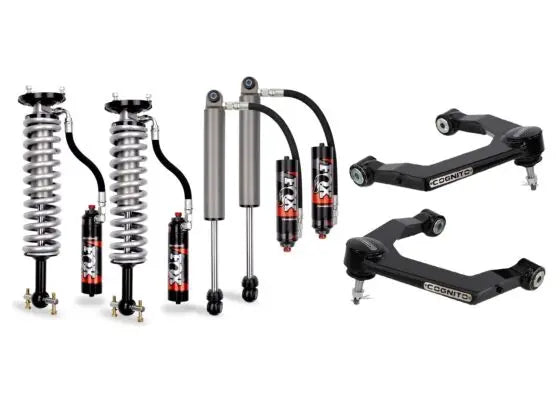 3-Inch Elite Ball Joint Leveling Kit with Fox 2.5 Elite Performance Series Shocks for 2019-2024 Silverado/Sierra 1500 2WD/4WD Cognito Cognito Motorsports