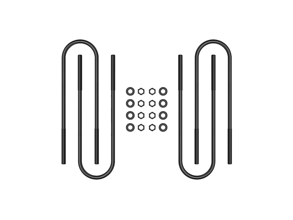 99-10 FSD Dually/03-12 RAM HD 15 Inch U-Bolt Kit Icon Vehicle Dynamics Icon Vehicle Dynamics