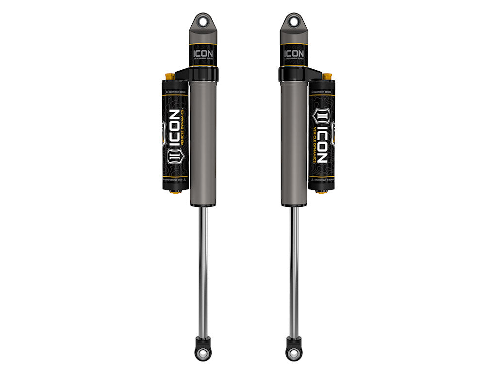 1999-2025 Ford F-250/F-350 Super Duty 3-6 Inch Lift Rear V.S. 2.5 Aluminum Series Shock Absorbers Piggyback Reservoir W/ CDCV Pair Icon Vehicle Dynamics Icon Vehicle Dynamics