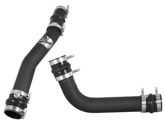 BladeRunner 3 Inch Aluminum Hot and Cold Charge Pipe Kit Black Dodge Diesel Trucks 03-07 L6-5.9L (td) aFe Power