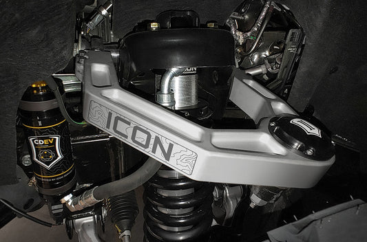 2021-2023 Ford Bronco Front 1.5-4 Inch Lift V.S. 2.5 Series Coilover Kit Remote Reservoir W/ CDEV Icon Vehicle Dynamics