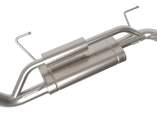 Vulcan Series 2-1/2 Inch Stainless Steel Cat-Back Exhaust w/Black Tip Toyota Land Cruiser (J250) 24-26 L4-2.4L (t) aFe Power