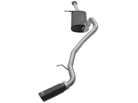 Mach Force-Xp 304 Stainless Steel Cat-Back Exhaust System w/ Black Tip Nissan Patrol (Y61) 01-19 L6-4.8L aFe Power