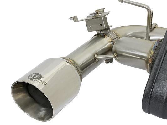 Mach Force-Xp 304 Stainless Steel Cat-Back Exhaust System w/Polished Tips BMW 335i (F30) 12-15 / 435i (F32/F33) 14-16 L6-3.0L (t) N55 aFe Power