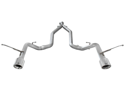 Large Bore-HD 2-1/2 Inch 409 Stainless Steel Dpf-Back Exhaust System W/O Resonators Jeep Grand Cherokee (WK2) 14-19 V6-3.0L (td) EcoDiesel aFe Power