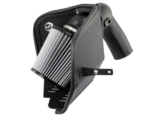 Magnum Force Stage-2 Cold Air Intake System w/ Pro Dry S Filter Dodge Diesel Trucks 07.5-12 L6-6.7L (td) aFe Power