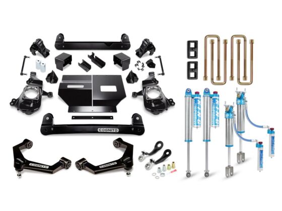 4-Inch Elite Lift Kit with King 2.5 Reservoir Shocks for 2020-2024 Silverado/Sierra 2500/3500 2WD/4WD Cognito Cognito Motorsports