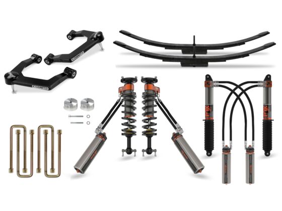 Ultimate Leveling Kit With Fox Frs 3.0 Ibp Shocks 3-Inch 2019-2024 Silverado/Sierra 1500 & 1-Inch AT4 and Trail Boss 2WD/4WD Cognito Cognito Motorsports