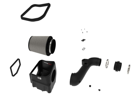 Magnum Force Stage-2 Cold Air Intake System w/ Pro Dry S Filter GM Diesel Trucks 11-16 V8-6.6L (td) Lml aFe Power