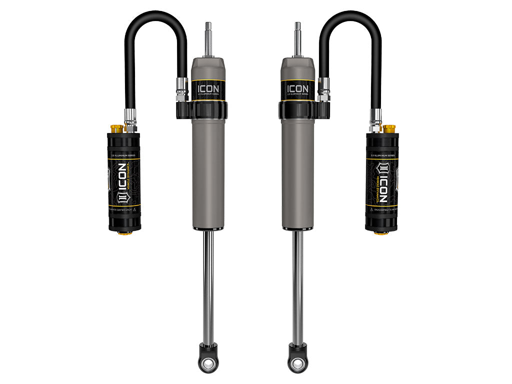 1991-2007 Toyota Land Cruiser 80/100 Series 4-6 Inch Lift Rear V.S. 2.5 Aluminum Series Shock Absorbers Remote Reservoir W/ CDCV Pair Icon Vehicle Dynamics Icon Vehicle Dynamics