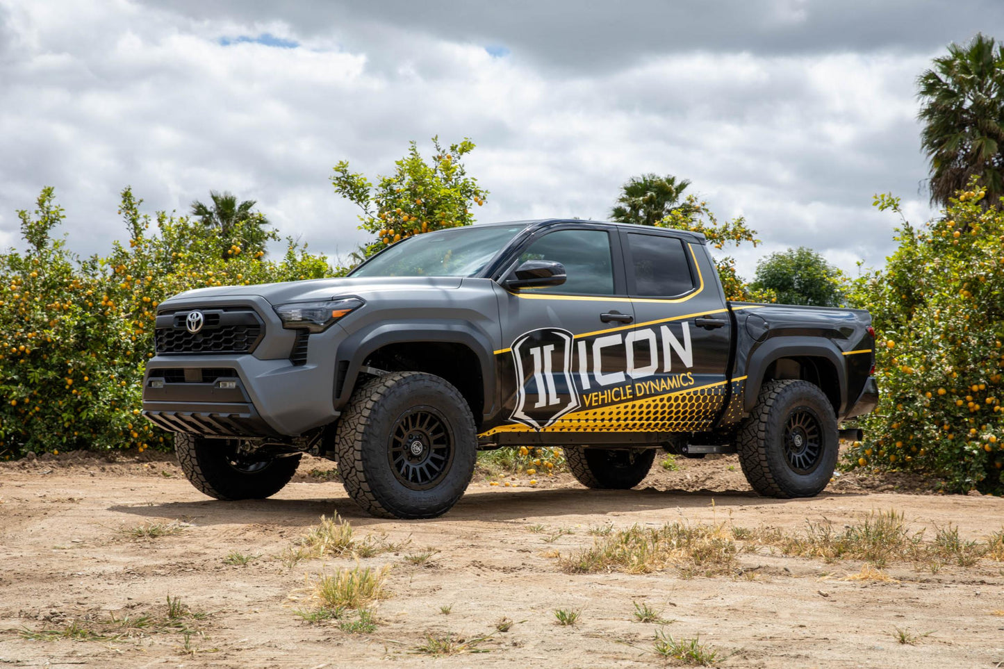 2024-2025 Toyota Tacoma 0-1 Inch Lift Rear V.S. 2.5 Aluminum Series Shock Absorbers Remote Reservoir W/ CDCV Pair Icon Vehicle Dynamics Icon Vehicle Dynamics