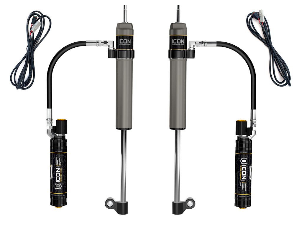 2005-2023 Toyota Tacoma Rear 2.5 Series RXT Remote Reservoir W/ CDEV Shocks Pair Icon Vehicle Dynamics Icon Vehicle Dynamics