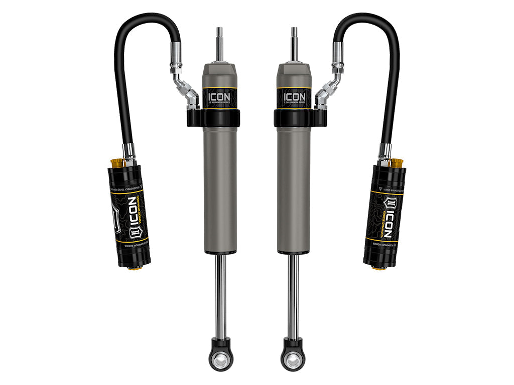 2022-2023 Toyota Land Cruiser 300 Series 0-2 Inch Lift Rear 2.5 Vs Remote Reservoir CDCV Shocks Pair Icon Vehicle Dynamics Icon Vehicle Dynamics
