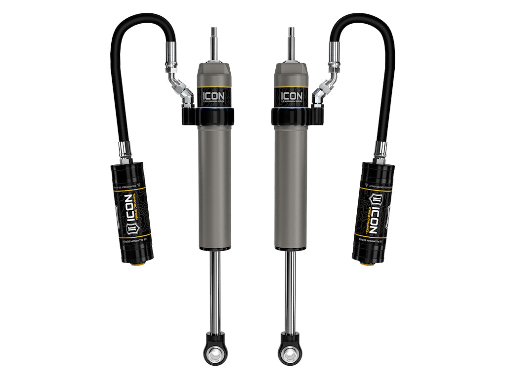 2022-2023 Toyota Land Cruiser 300 Series 0-2 Inch Lift Rear 2.5 Vs Remote Reservoir Shocks Pair Icon Vehicle Dynamics Icon Vehicle Dynamics