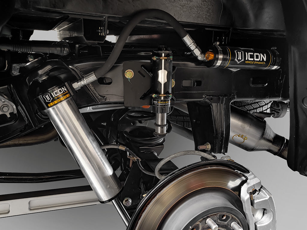 2022-2025 Toyota Tundra 0-1.5 Inch Lift 2023-2025 Sequoia 0-4 Inch Lift Rear V.S. 3.0 Series Shock Absorbers Remote Reservoir W CDCV Pair Icon Vehicle Dynamics Icon Vehicle Dynamics