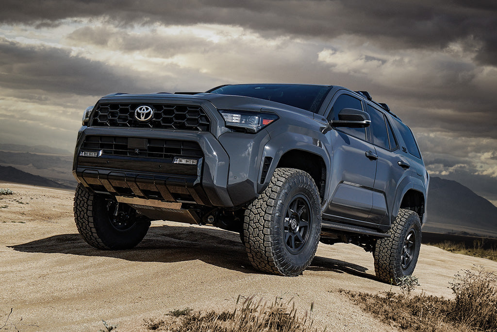 2024-2025 Toyota Tacoma/2024-2025 Toyota Land Cruiser 250 Series/2024-2025 Lexus GX550/2025 Toyota 4Runner Front Billet Upper Control Arms W/ Delta Joint Pro Icon Vehicle Dynamics Icon Vehicle Dynamics