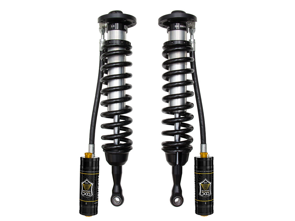 07-21 Tundra 2.5 VS RR CDCV Coilover Kit W Procomp 6 Inch Icon Vehicle Dynamics Icon Vehicle Dynamics