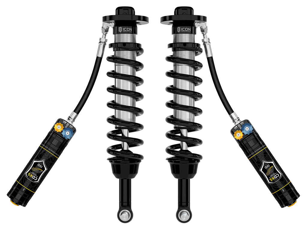 2025 Toyota 4Runner 4WD 1.25-3 Inch Lift Front 2.5 Series Coilover Kit Remote Reservoir W/ CDXS Icon Vehicle Dynamics Icon Vehicle Dynamics
