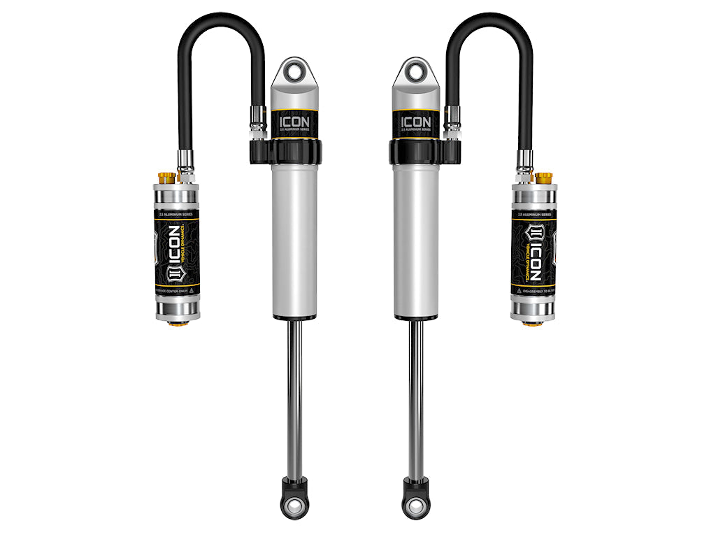 2005-2023 Toyota Tacoma 2003-2024 Toyota 4Runner 2007-2014 Toyota FJ Cruiser 2003-2009 Lexus GX470 Front 2.5 Vs Remote Reservoir W/ CDCV S2 Secondary Shocks Pair Icon Vehicle Dynamics Icon Vehicle Dynamics