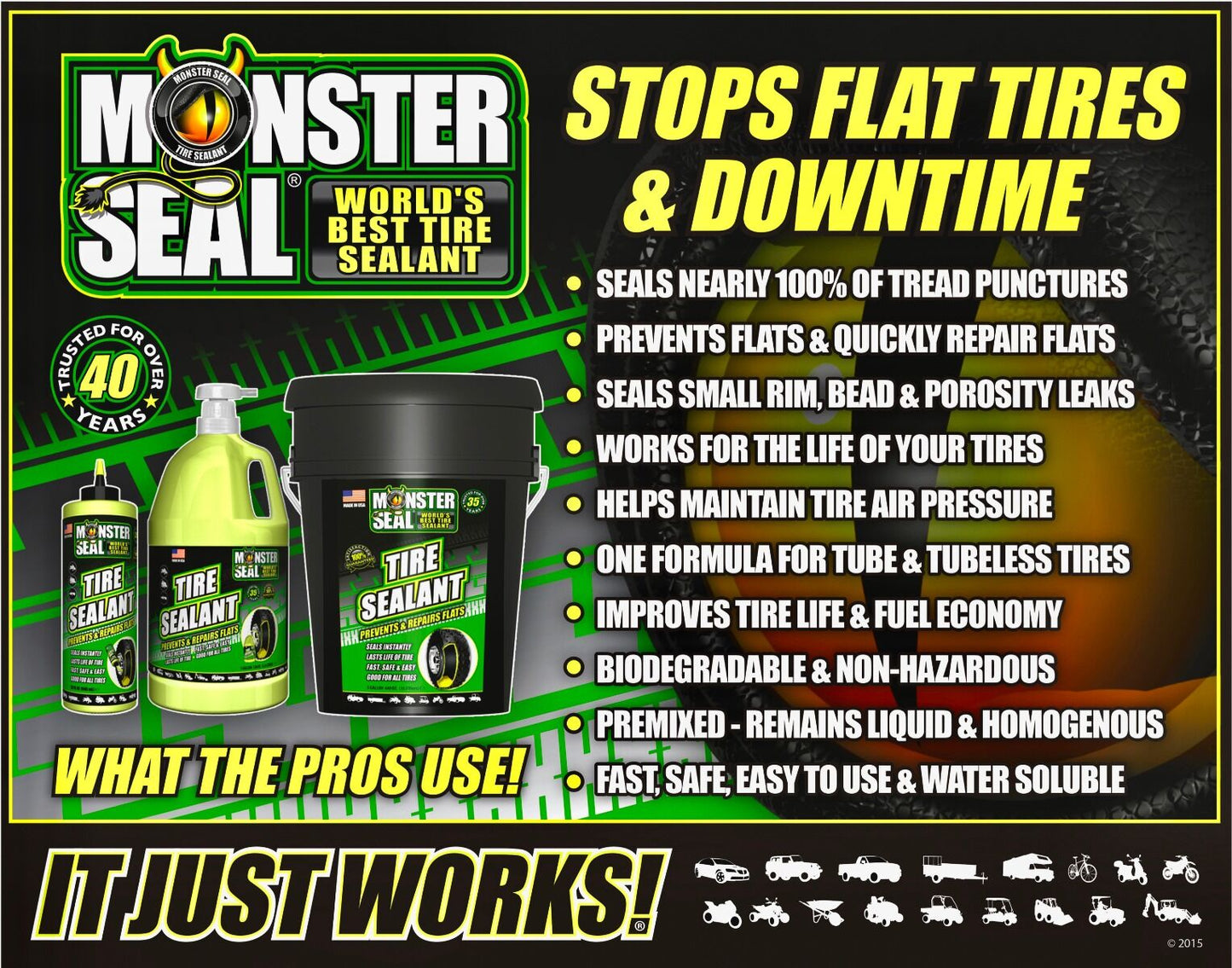Monster Seal Tire Sealant Cognito Motorsports