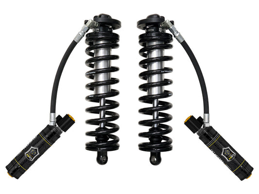 2005-2023 Ford F-250/F-350 Super Duty 4WD 2.5-3 Inch Lift V.S. 2.5 Series Coilover Conversion Kit Remote Reservoir W/ CDEV W/ Caster Cams Icon Vehicle Dynamics