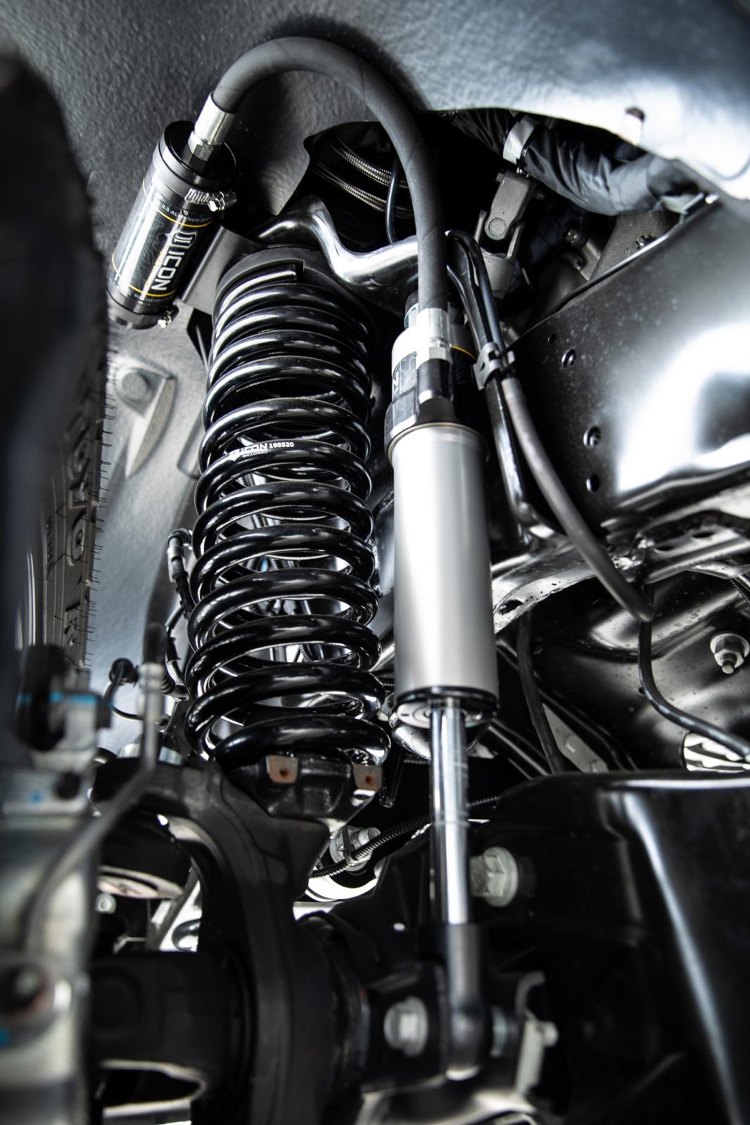 2023 Ford F-250/F-350 Super Duty 4WD Gas 2.5 Inch Lift Front Dual Rate Coil Spring Kit W/ Caster Cams Icon Vehicle Dynamics Icon Vehicle Dynamics