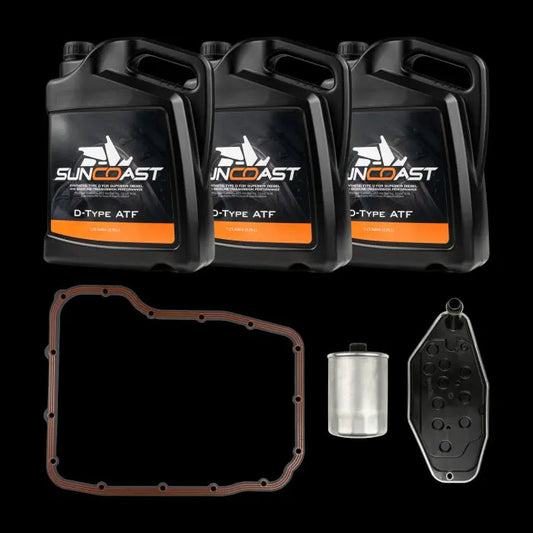 Suncoast 68RFE SERVICE KIT SHALLOW PAN (PAN GASKET, FILTERS & 3 GALLONS OF FLUID)