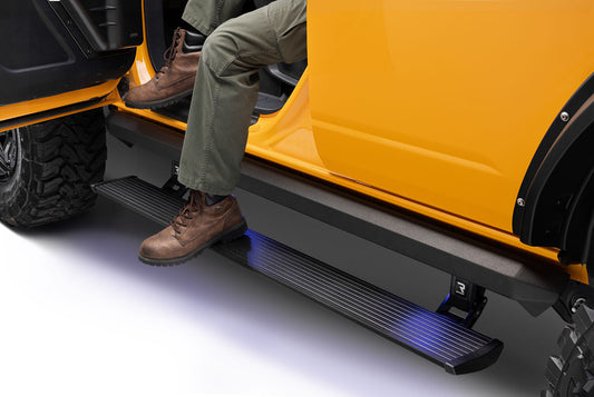 PowerStep XL Electric Running Boards For 21-26 Ford Bronco 4-Dr AMP Research