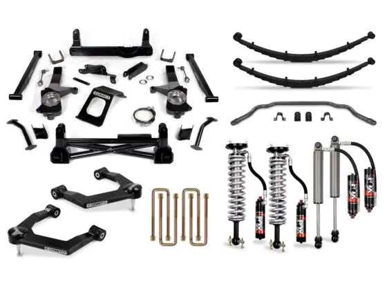 8-Inch Elite Lift Kit with Fox 2.5 Elite Performance Series Shocks for 2019-2024 Silverado/Sierra 1500 2WD/ 4WD, Including AT4 and Trail Boss Cognito Cognito Motorsports