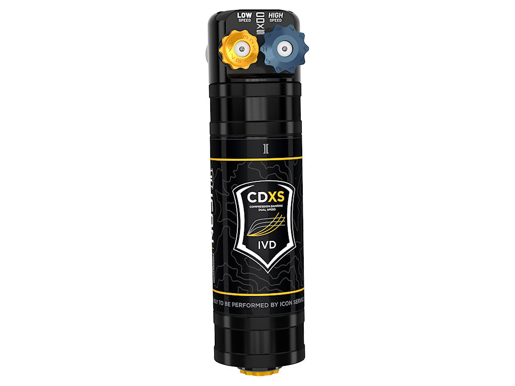 2021-2024 Ford F-150 4WD 2.75-3.5 Inch Lift Front V.S. 2.5 Series Coilover Kit Remote Reservoir W/ CDXS Pair Icon Vehicle Dynamics Icon Vehicle Dynamics