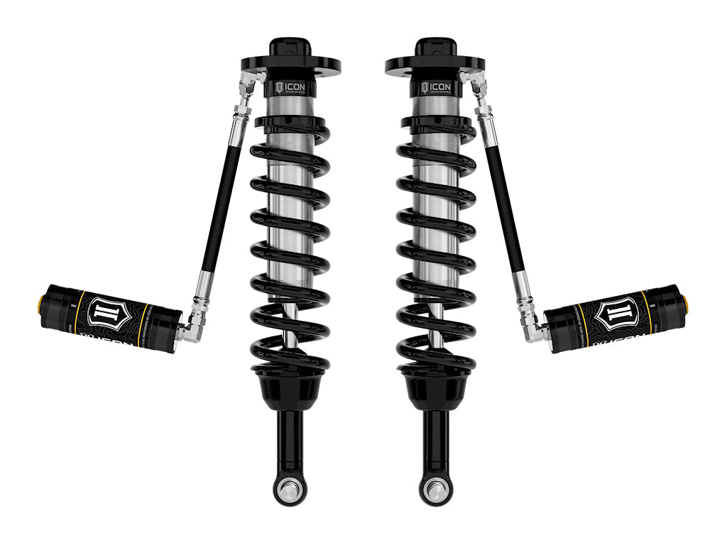 2021-2024 Ford F-150 4WD 2.75-3.5 Inch Lift Front V.S. 2.5 Series Coilovers Remote Reservoir Pair Icon Vehicle Dynamics Icon Vehicle Dynamics